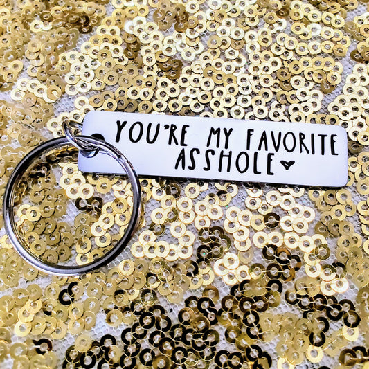 You're My Favorite keychain