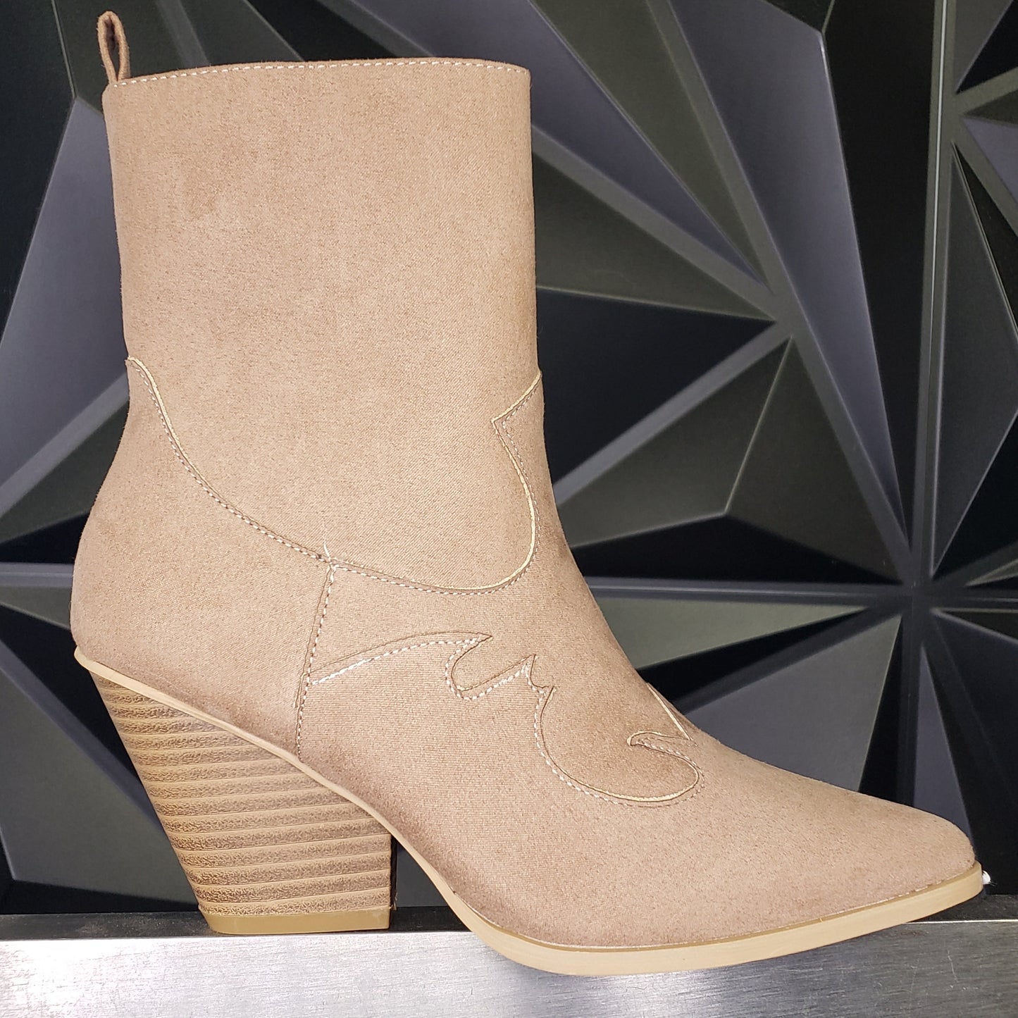 Burlwood Suede Boots