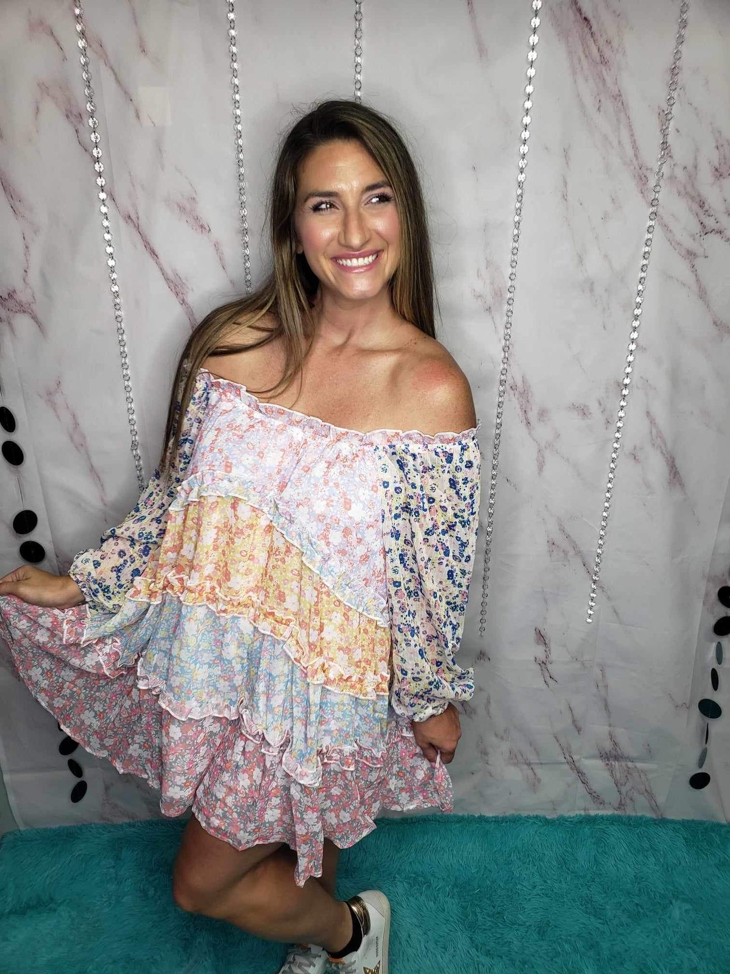 “Frolic” Tiered Dress