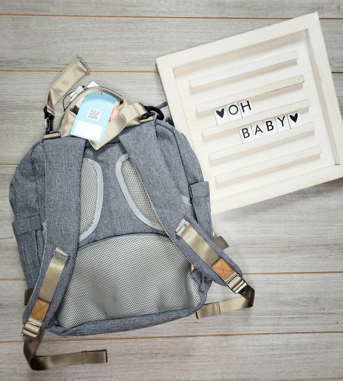 Daily Essential Backpack Diaper Bag