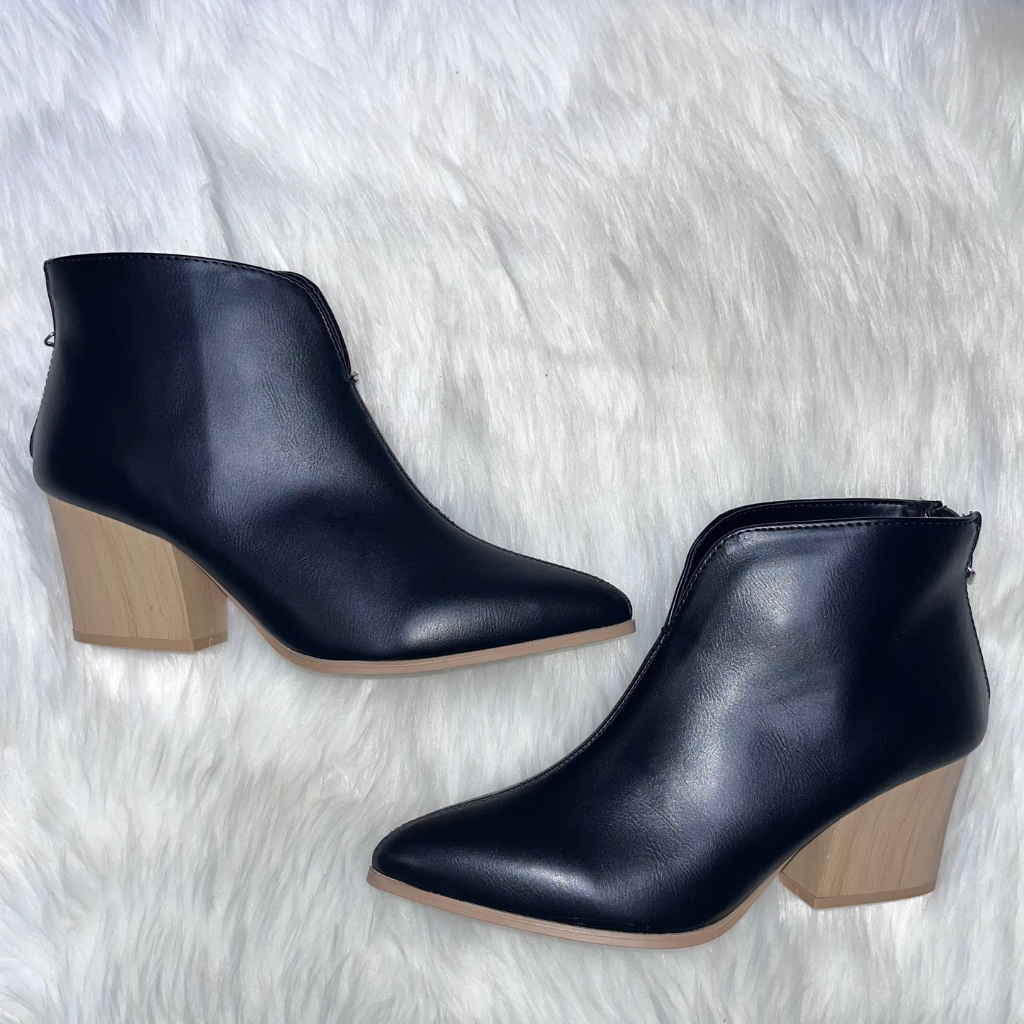 Nava-26A Black Booties
