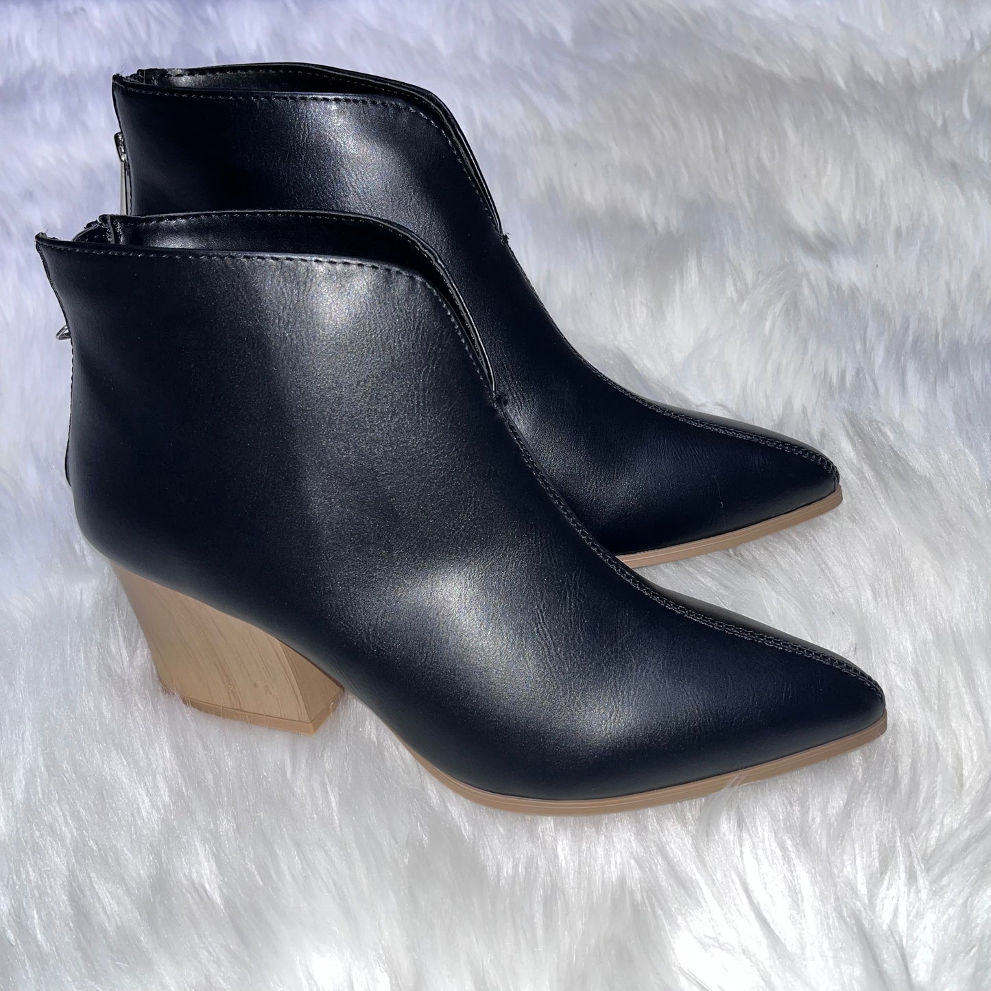 Nava-26A Black Booties