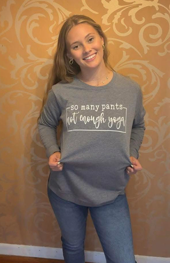 So Many Pants Not Enough Yoga