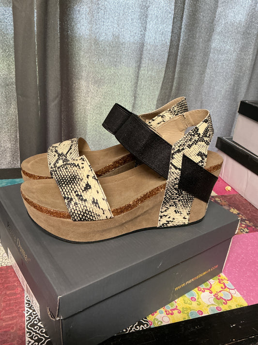 Snake Skin Wedges