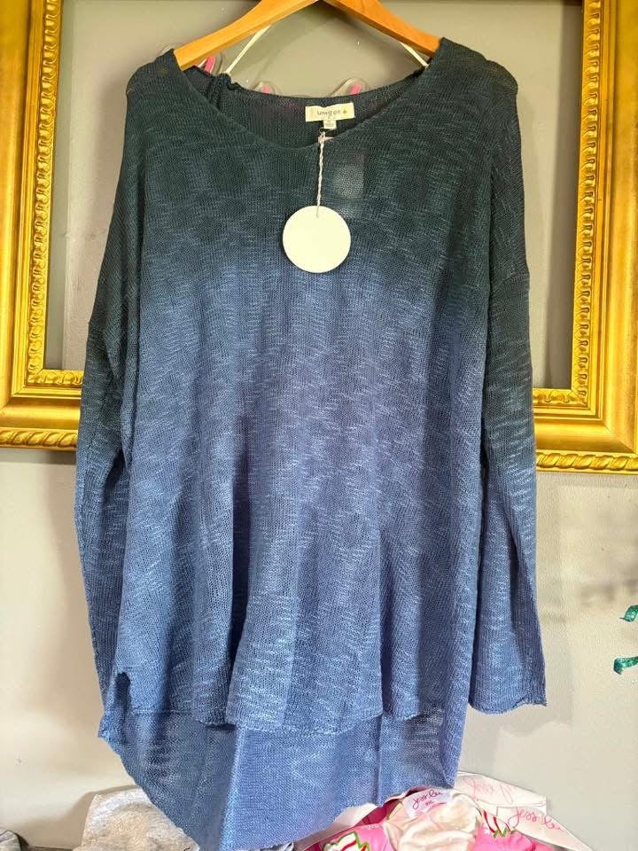 Midnight Breeze Knit Top