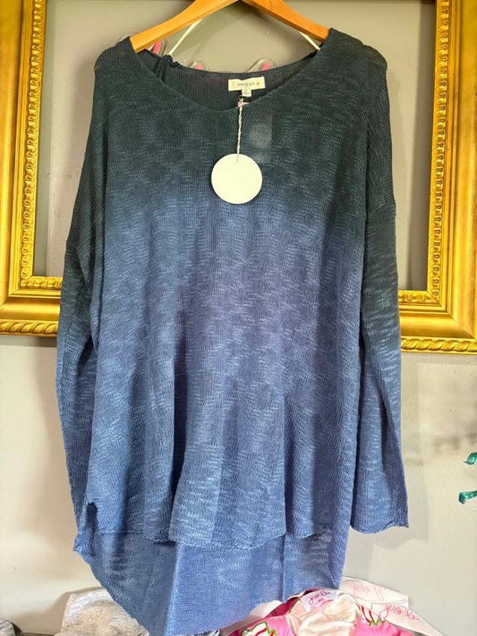 Midnight Breeze Knit Top