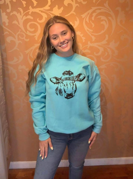 Turquoise Cowgirl Sweatshirt
