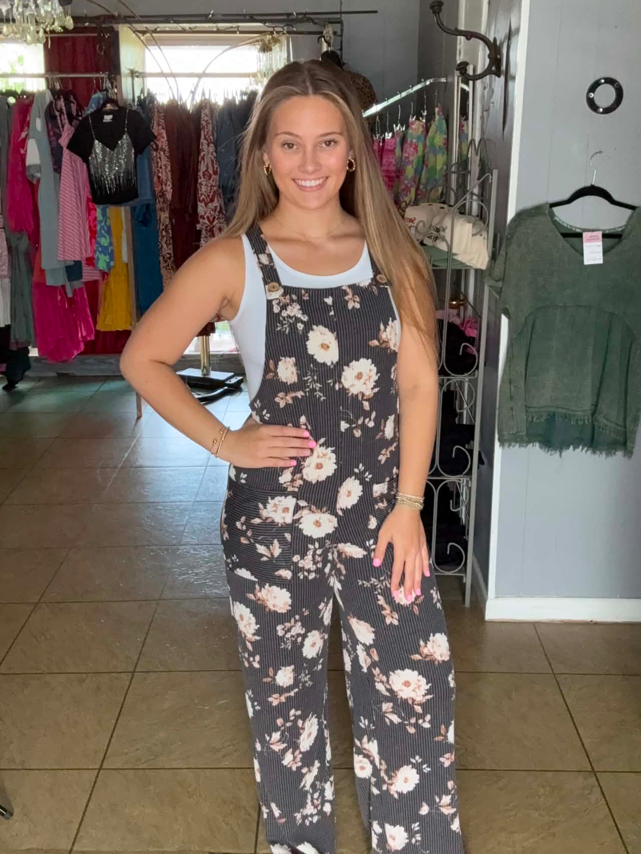 Floral Jumpsuit