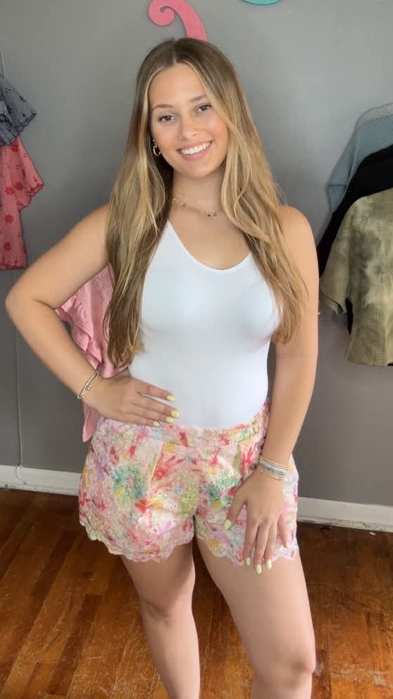 Pastel Bloom Shorts