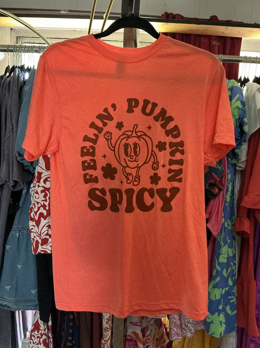 Feeling Punpkin Spicy Fall Tee