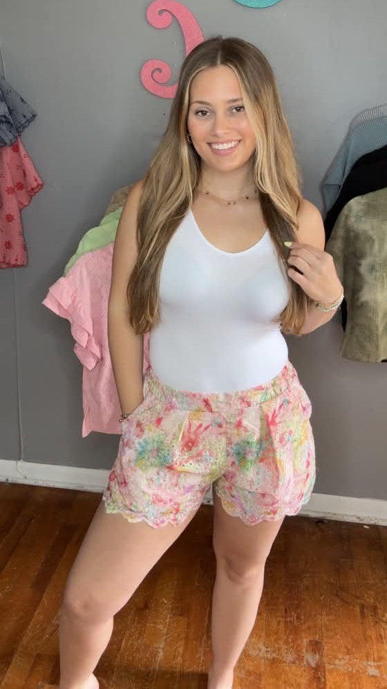 Pastel Bloom Shorts
