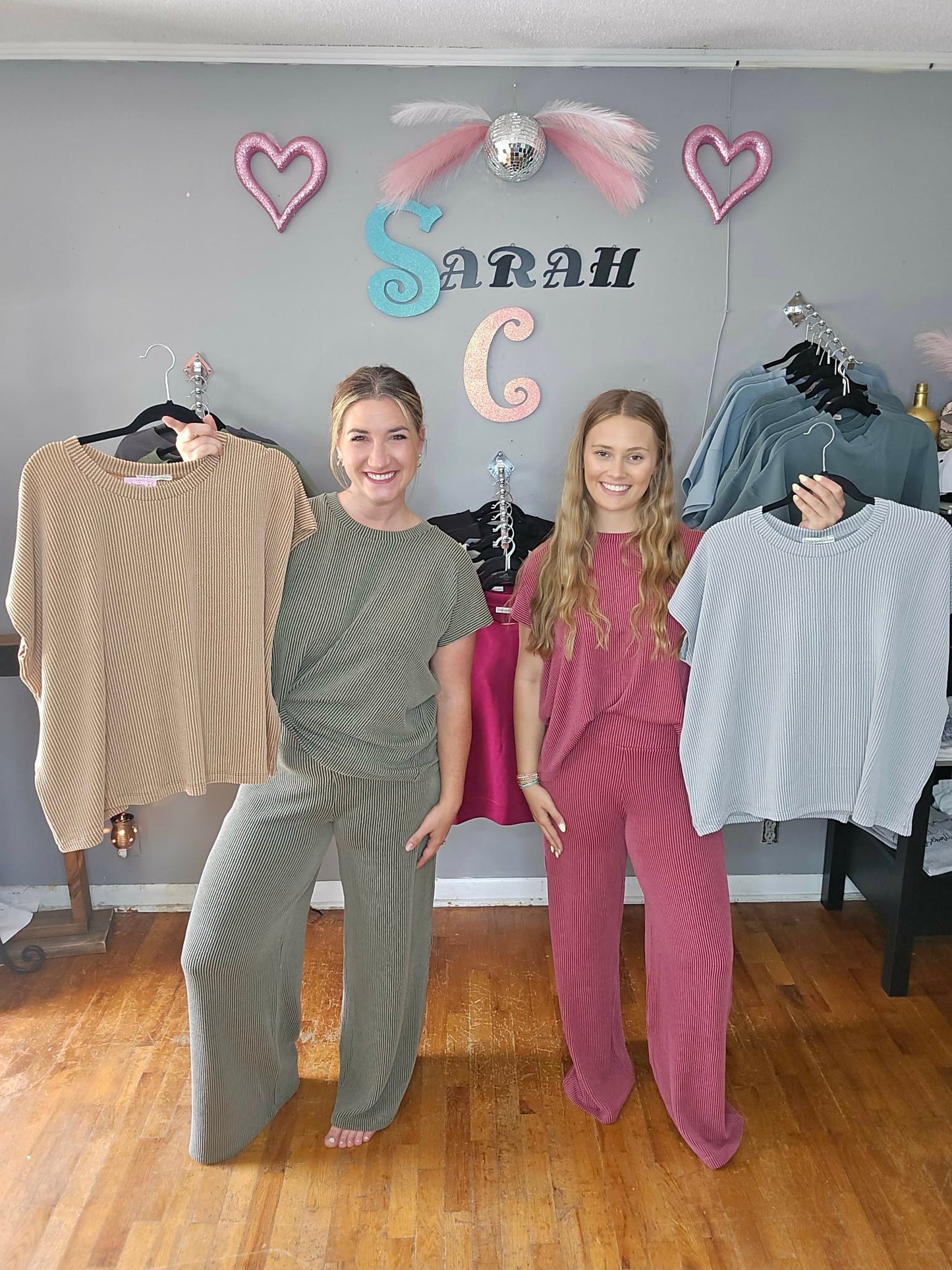 Ribbed Matching Set