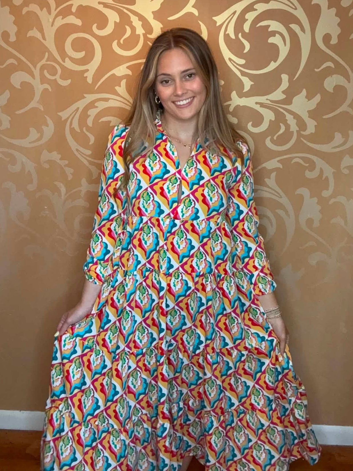 Painted Paradise Maxi Dress