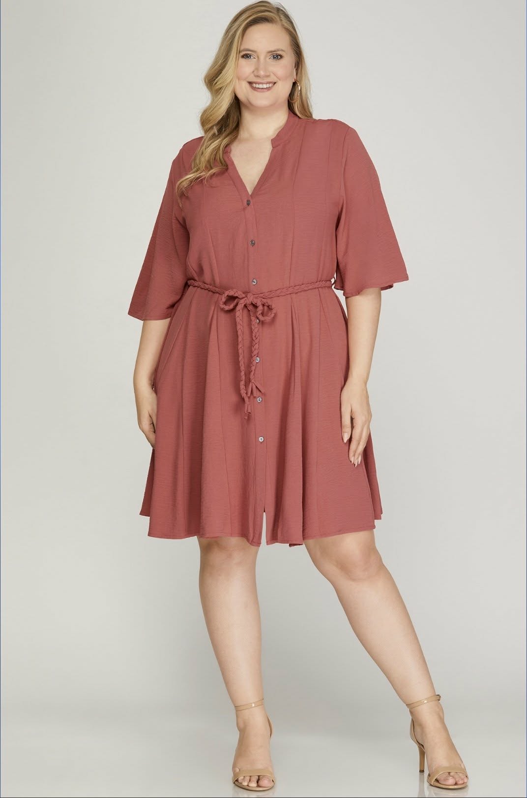 Dusty Rose Dress