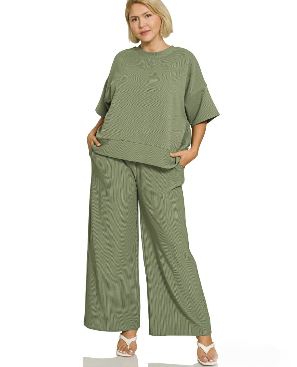 Olive Green Matching Set