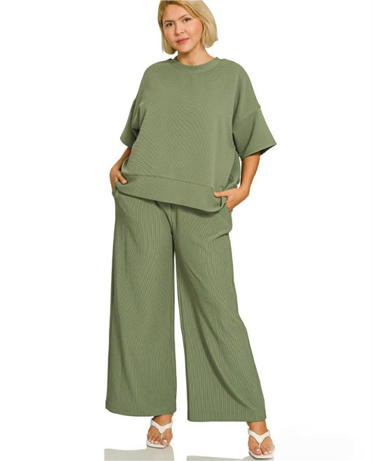 Olive Green Matching Set