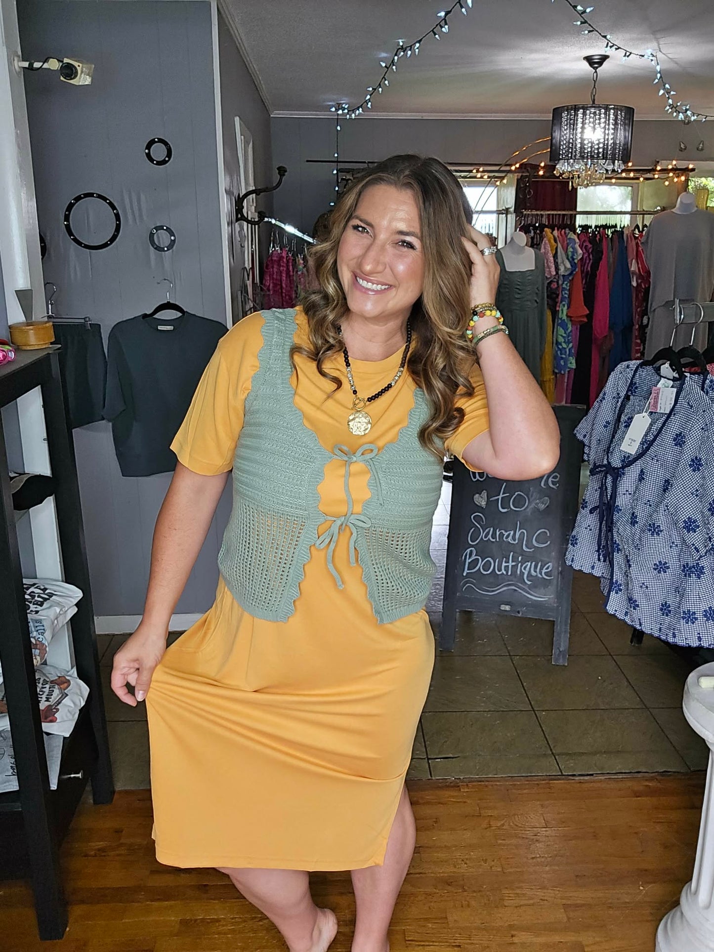 Layer Me Crochet Vest