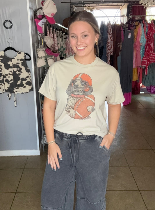 Vintage Smokey Football Graphic Tee