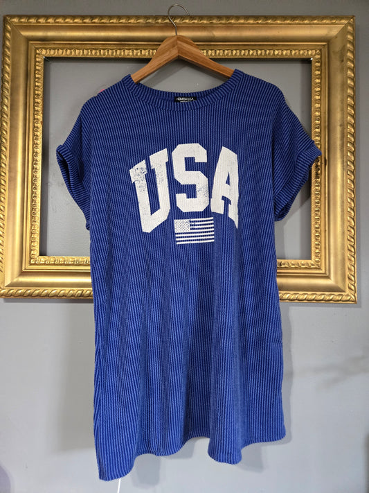 USA Ribbed Top