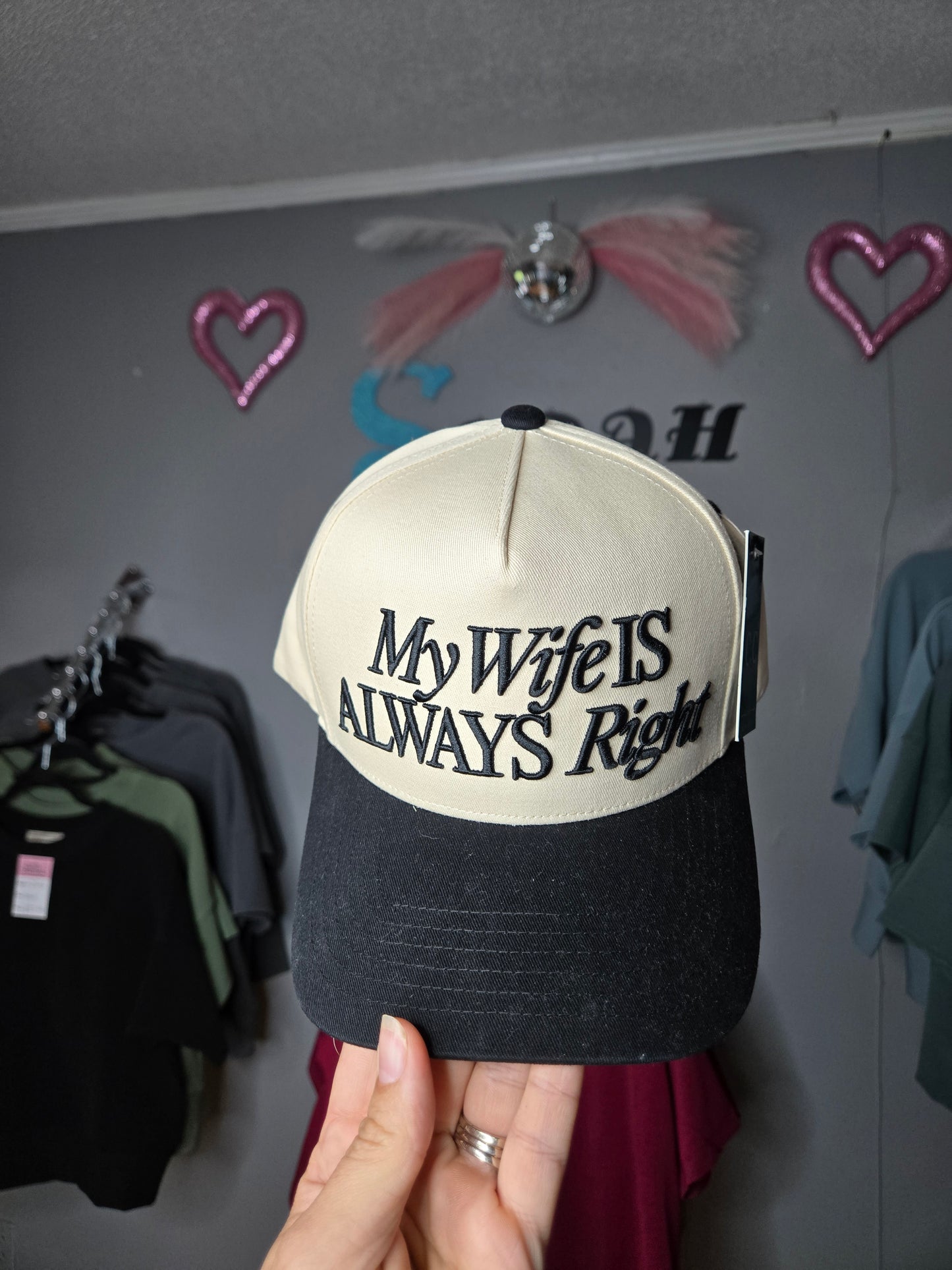 My Wife is Always Right Hat