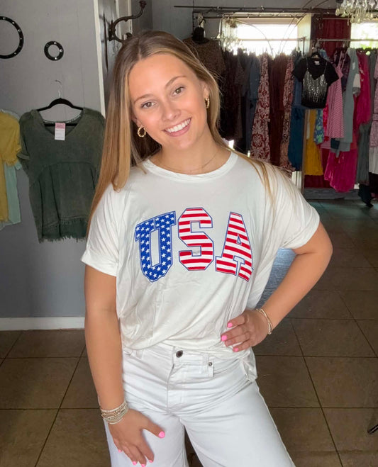 USA Butter Soft Tee