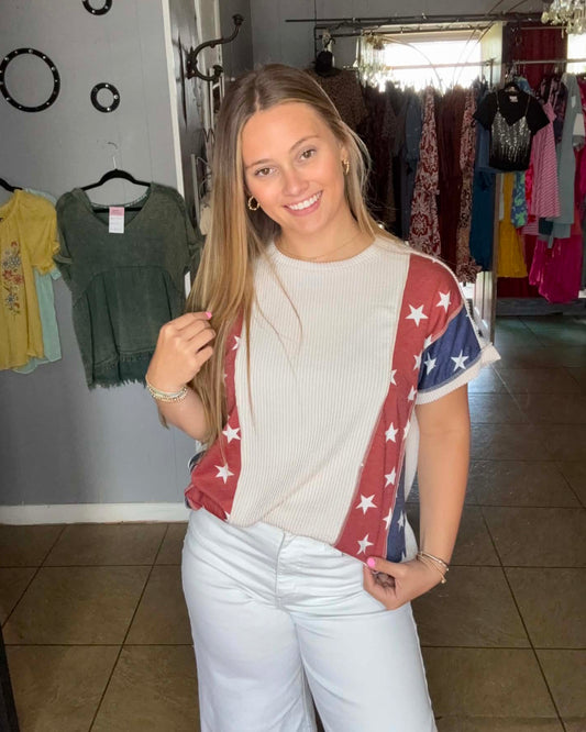 Americana Stars Top