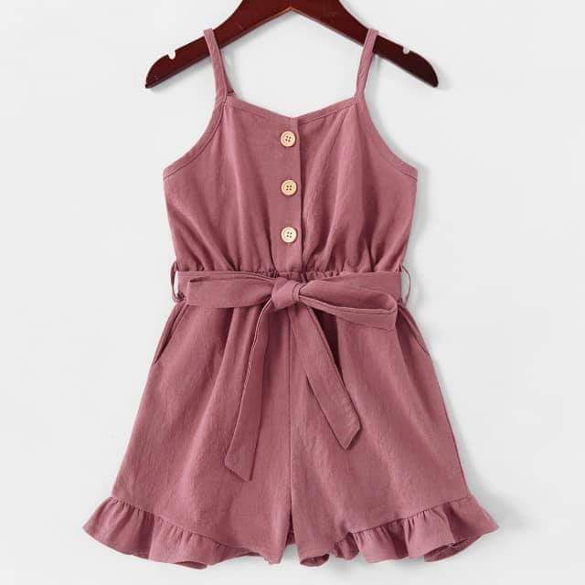 "Little Old Rose" Romper